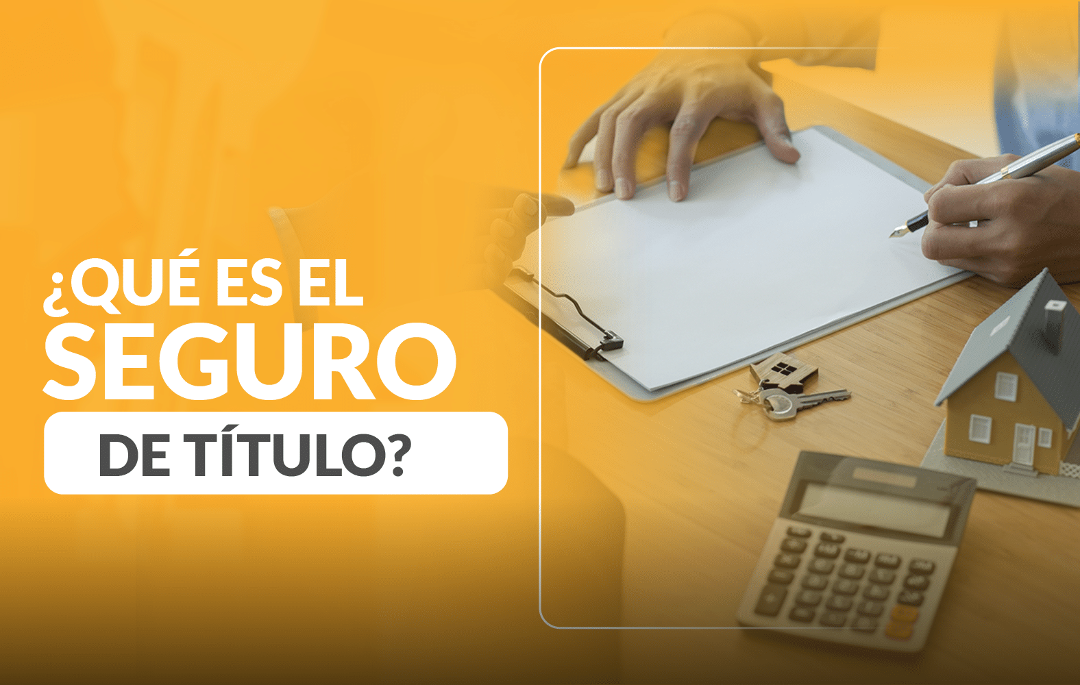 ¿Qué es el seguro de título de propiedad?